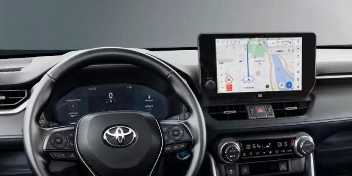 לוח המחוונים של טויוטה RAV4 (2020–2025)